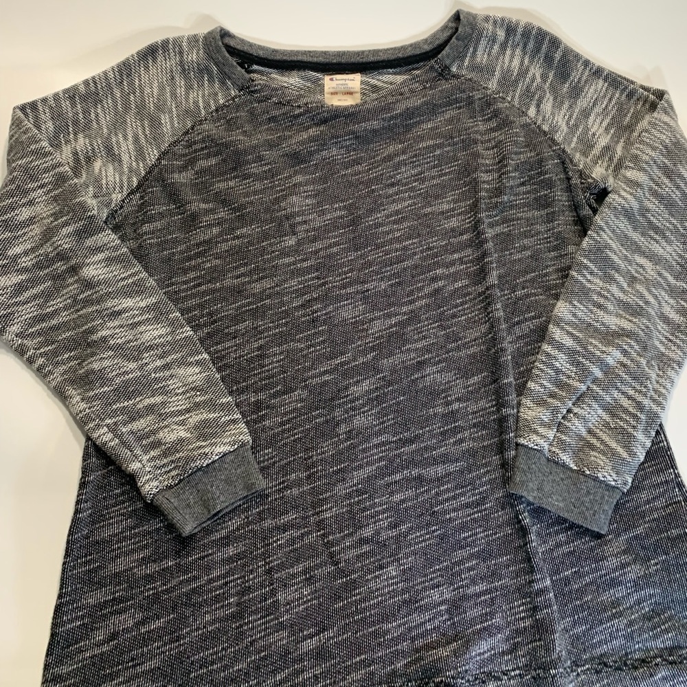 Champion | Athletic Apparel Gray Sweater Athlete Workout